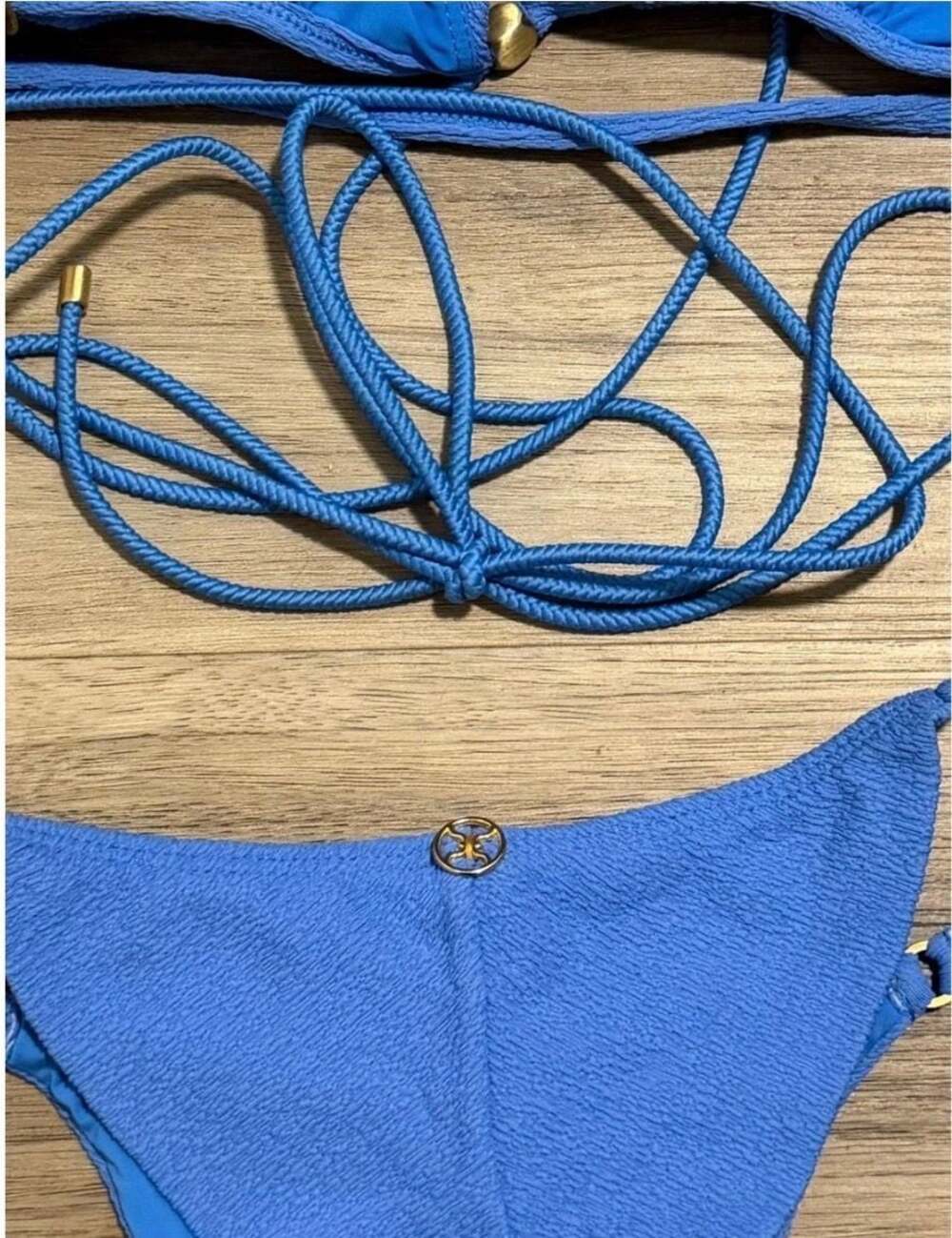 ViX Swimwear Periwinkle Firenze Eva Triangle Bikini Set - Picture 5 of 9